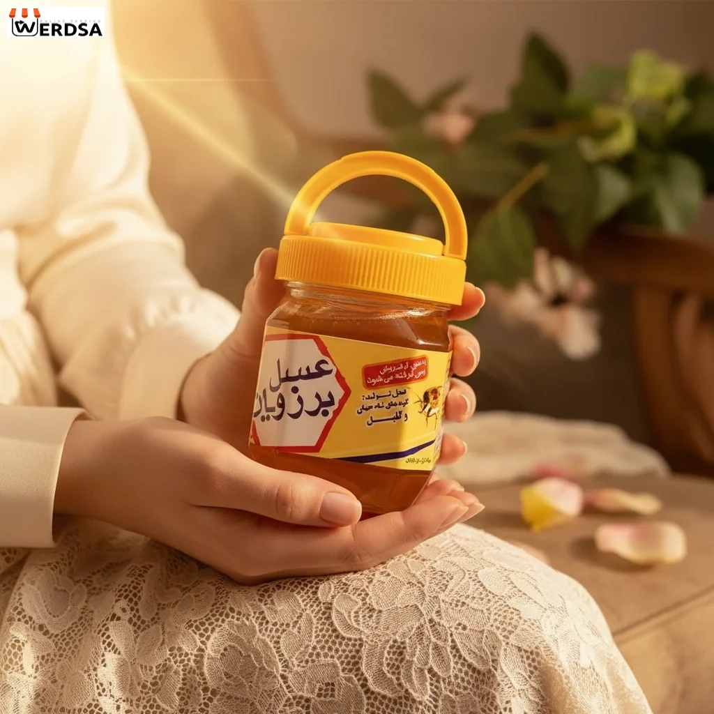 عسل گشنیز 500 گرمی موم دار